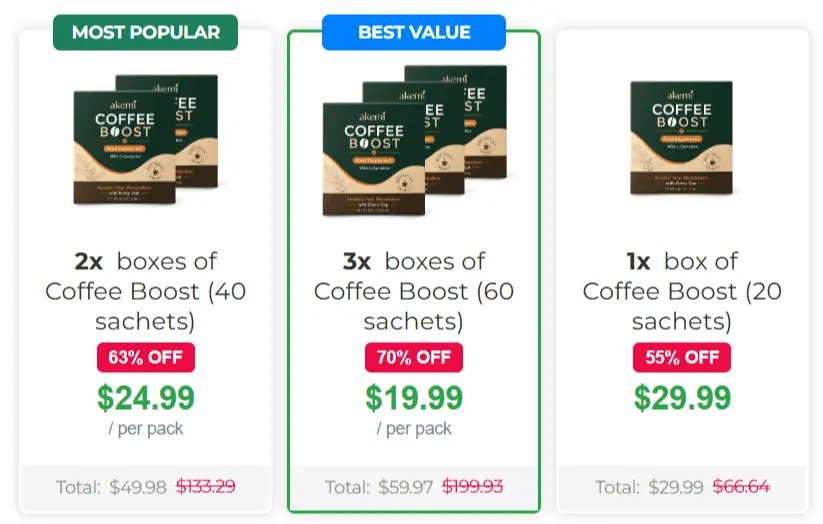 Slim Coffee Booster offer price